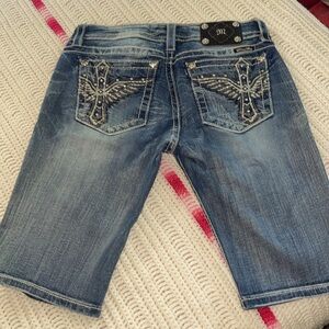 Miss Me Bermuda Shorts